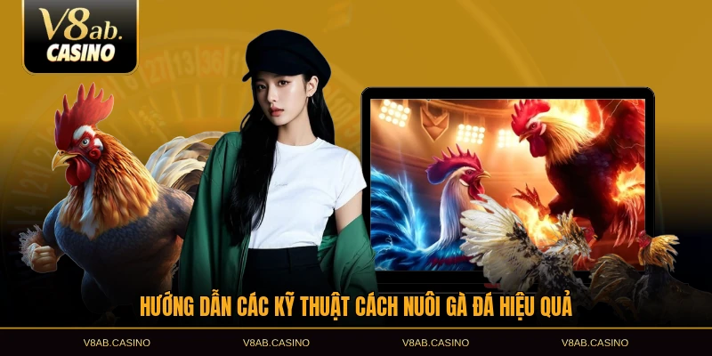 Hướng dẫn các kỹ thuật cách nuôi gà đá hiệu quả
